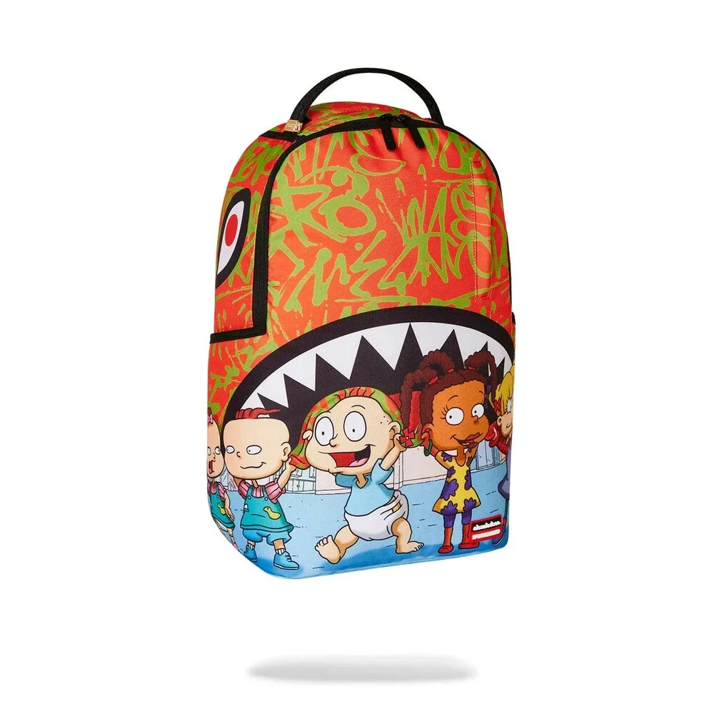Sprayground Rugrats Curtain Reveal DLXR Backpack Multi Travel Laptop Bag GBS177